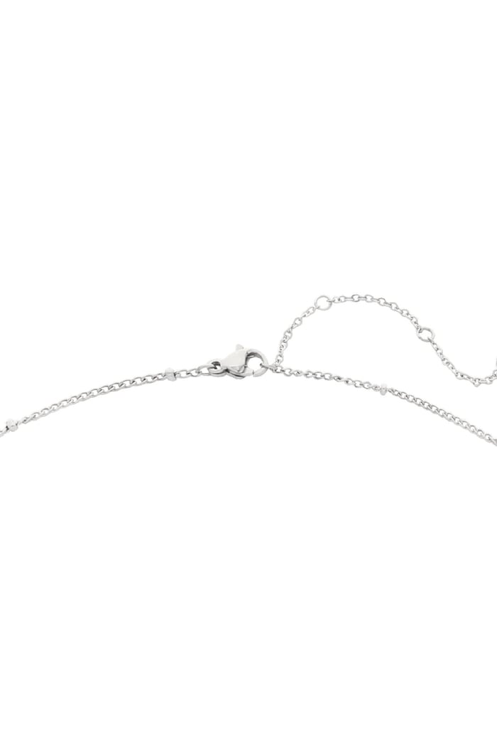 Necklace Religious Eye Argenté Acier inoxydable h5Image3